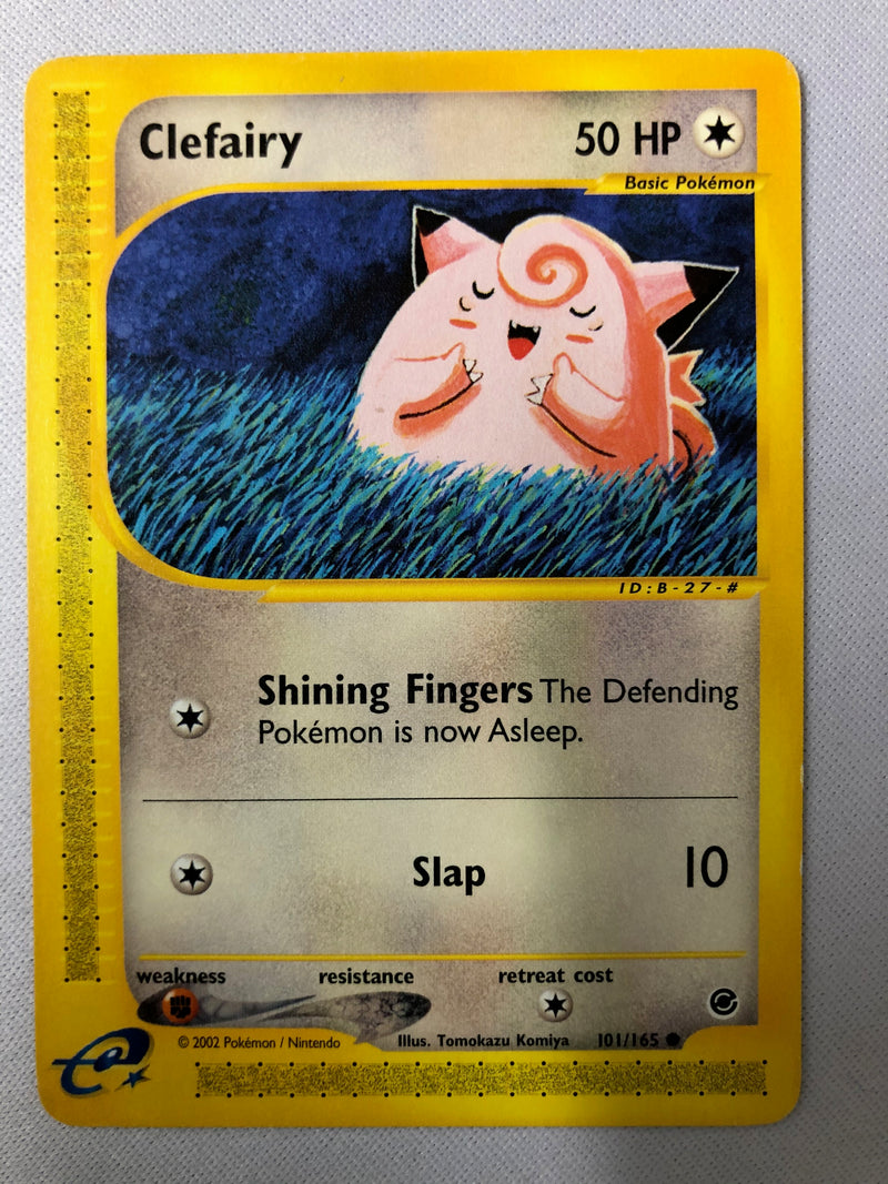 Clefairy 101/165 Expedition Set Common Pokemon Card NM