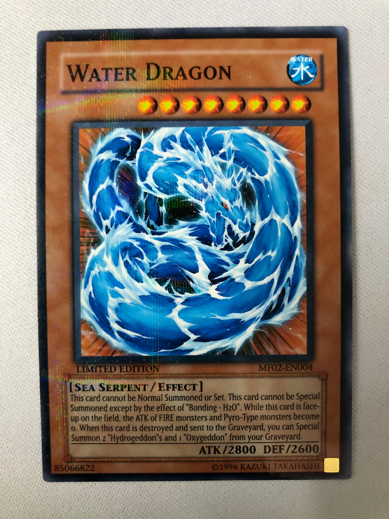 Yugioh Water Dragon MF02-EN004 Parallel Rare Limited Edition NM