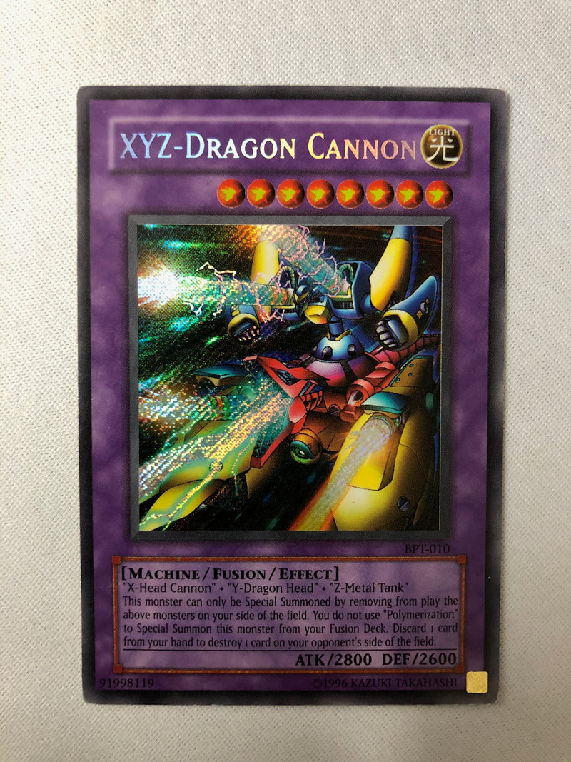 Yugioh XYZ-Dragon Cannon BPT-010 Secret Rare Near Mint/EX