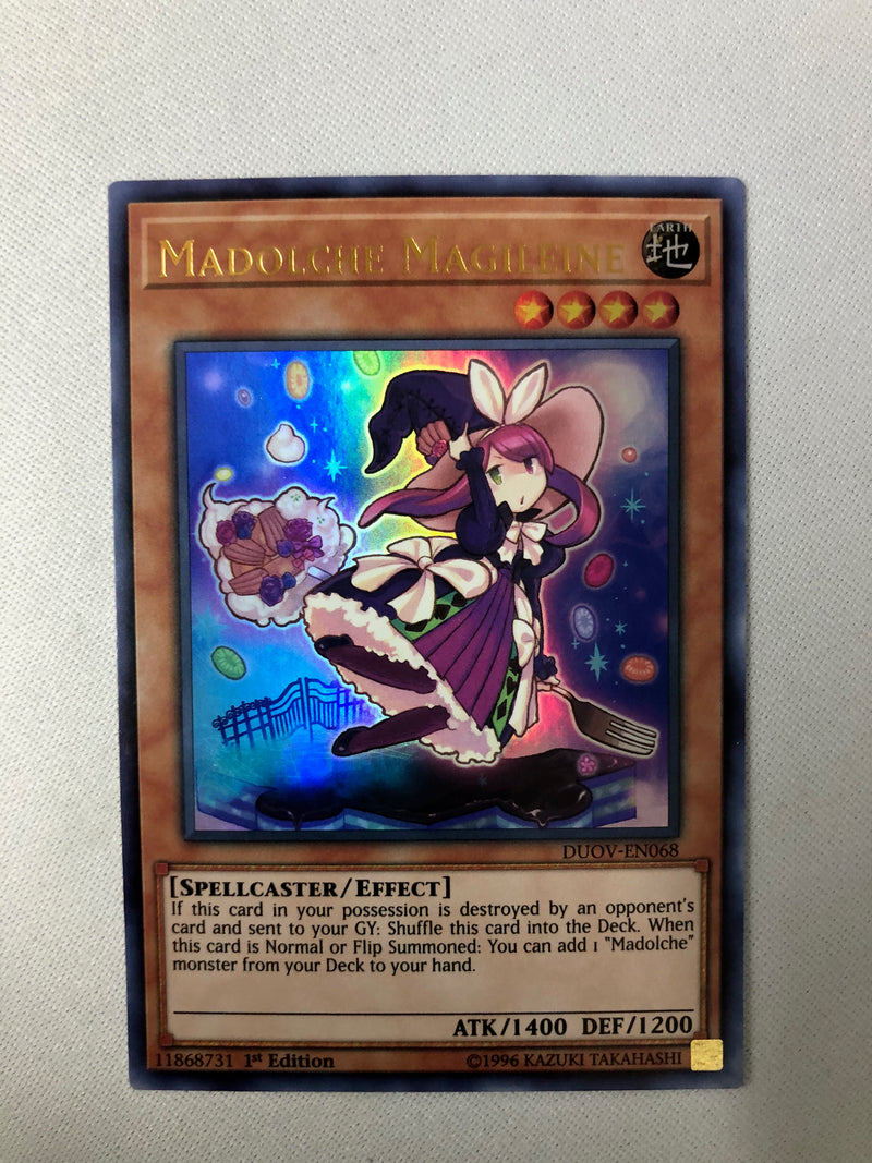 Yugioh Madolche Magileine DUOV-EN068 Ultra Rare 1st Edition Near Mint