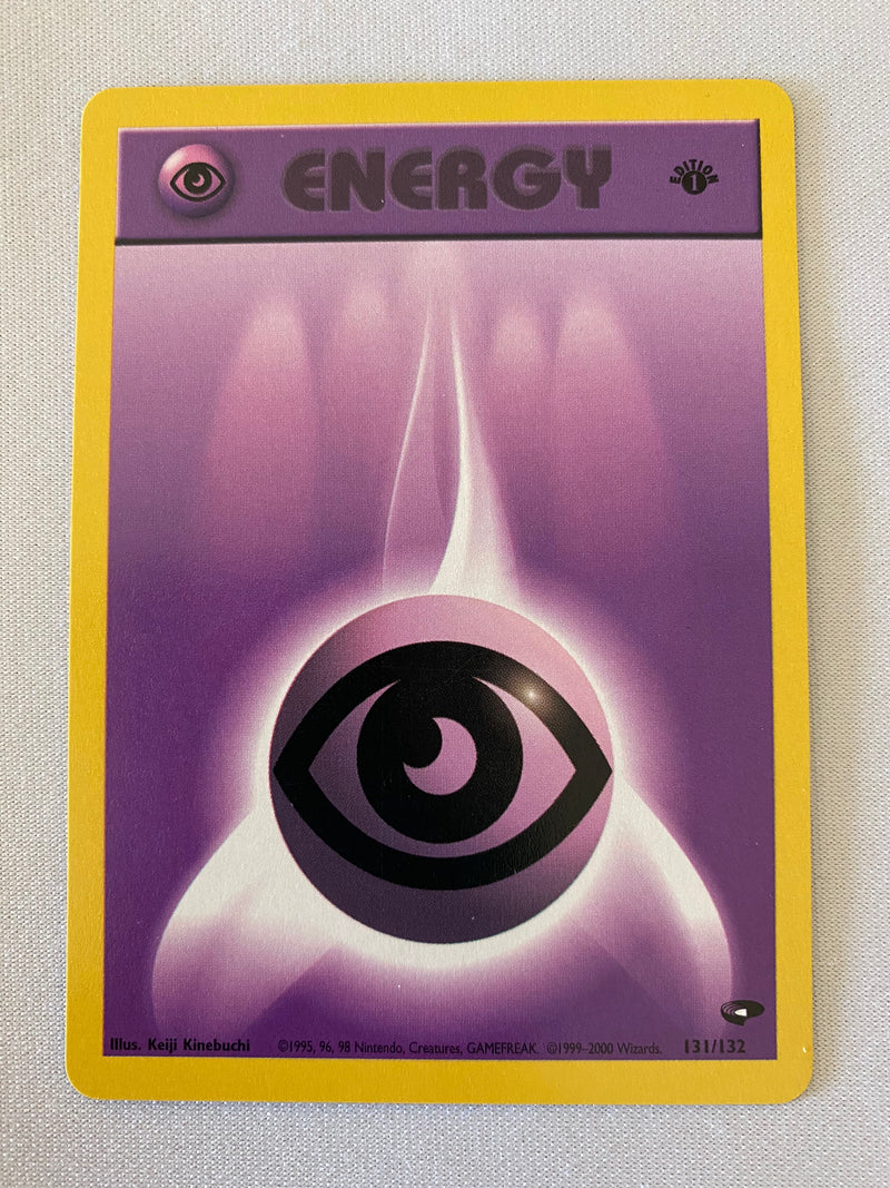 Energy 131/132 1st Edition Pokemon Card Near Mint