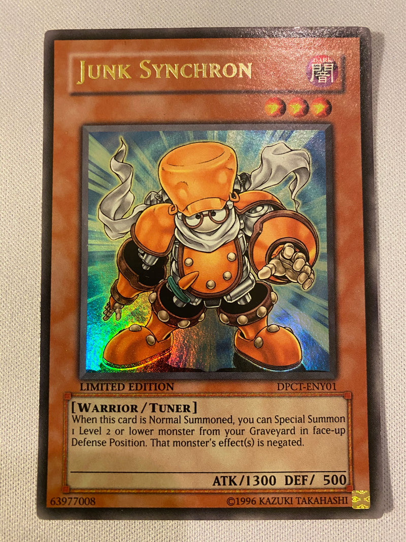 Yugioh Junk Synchron  DPCT-ENY01 Limited Edition Ultra Rare Near Mint