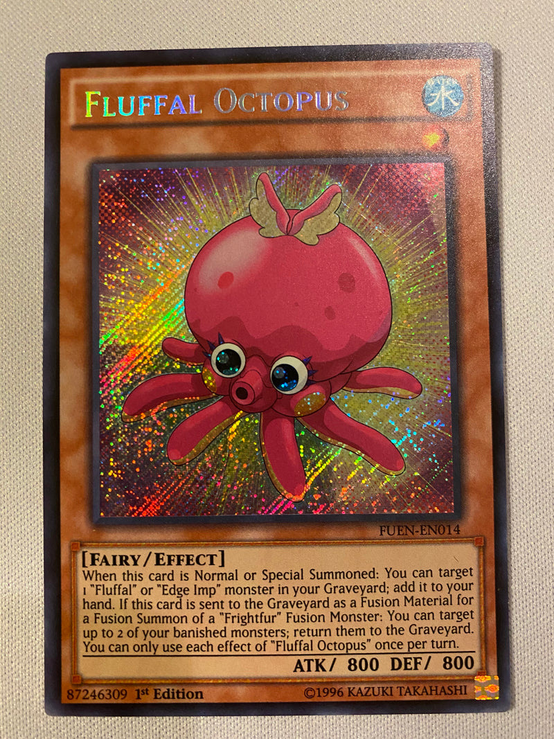Yugioh Fluffal Octopus Secret Rare FUEN-EN014 1st Edition Near Mint
