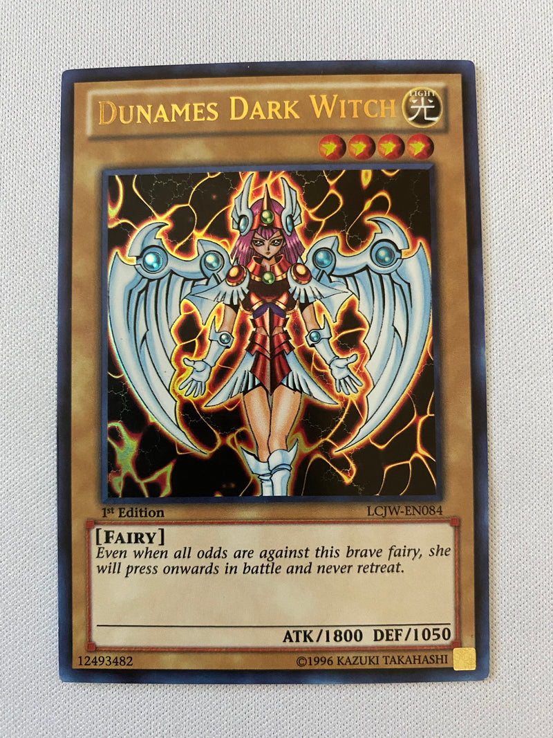 Yugioh Dunames Dark Witch LCJW-EN084 1st Edition  Ultra Rare Near Mint