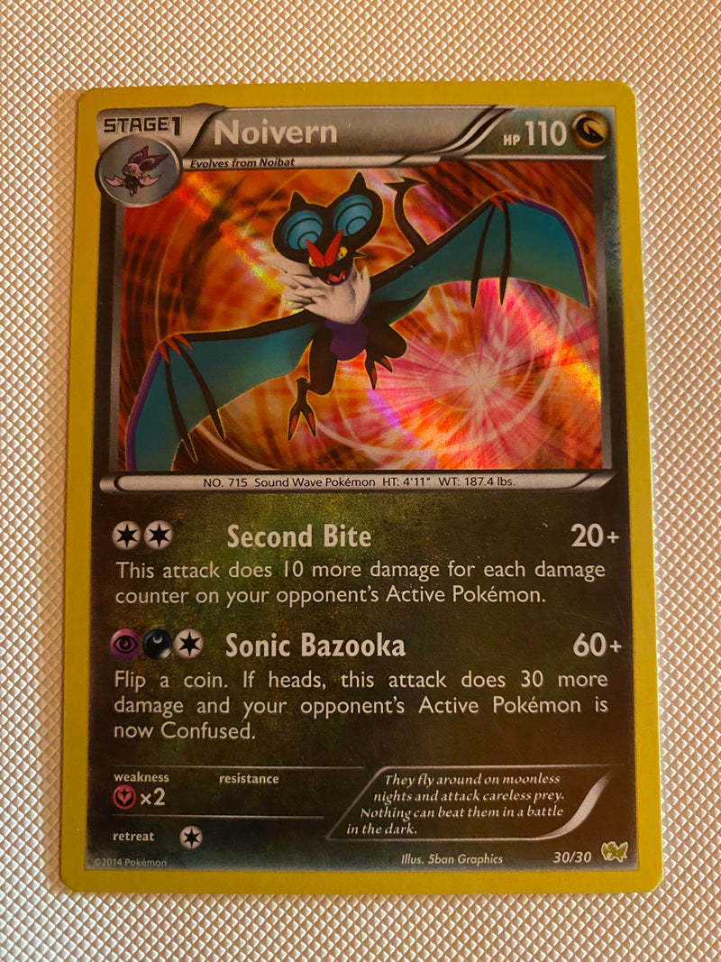 Noivern Holo  30/30  Pokémon Card Trainer Kit Near Mint