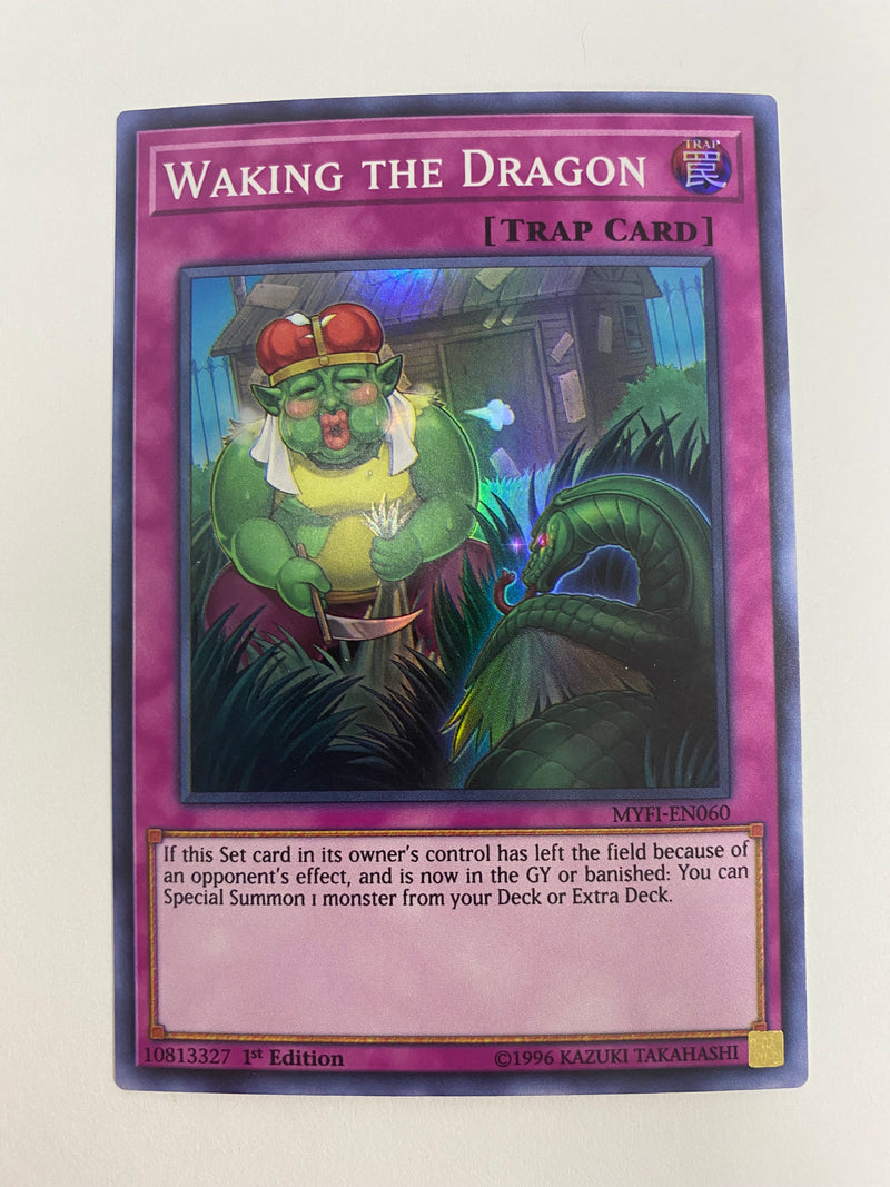 Yugioh Waking the Dragon MYFI-EN060 Super Rare 1st Edition Near Mint