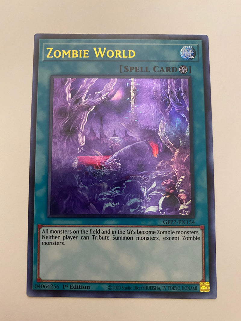 Yugioh Zombie World  GFP2-EN154 Ultra Rare 1st Edition Near Mint