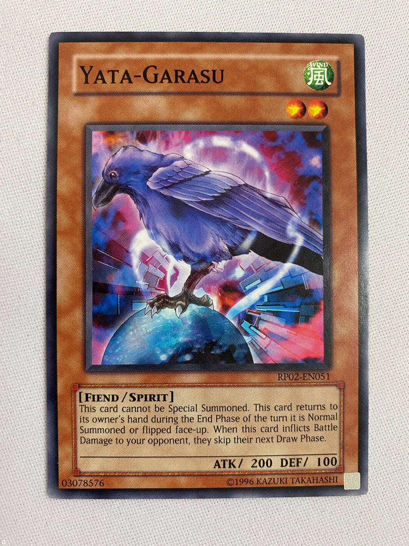 Yugioh Yata-Garasu  RP02-EN051  Common Unlimited NM