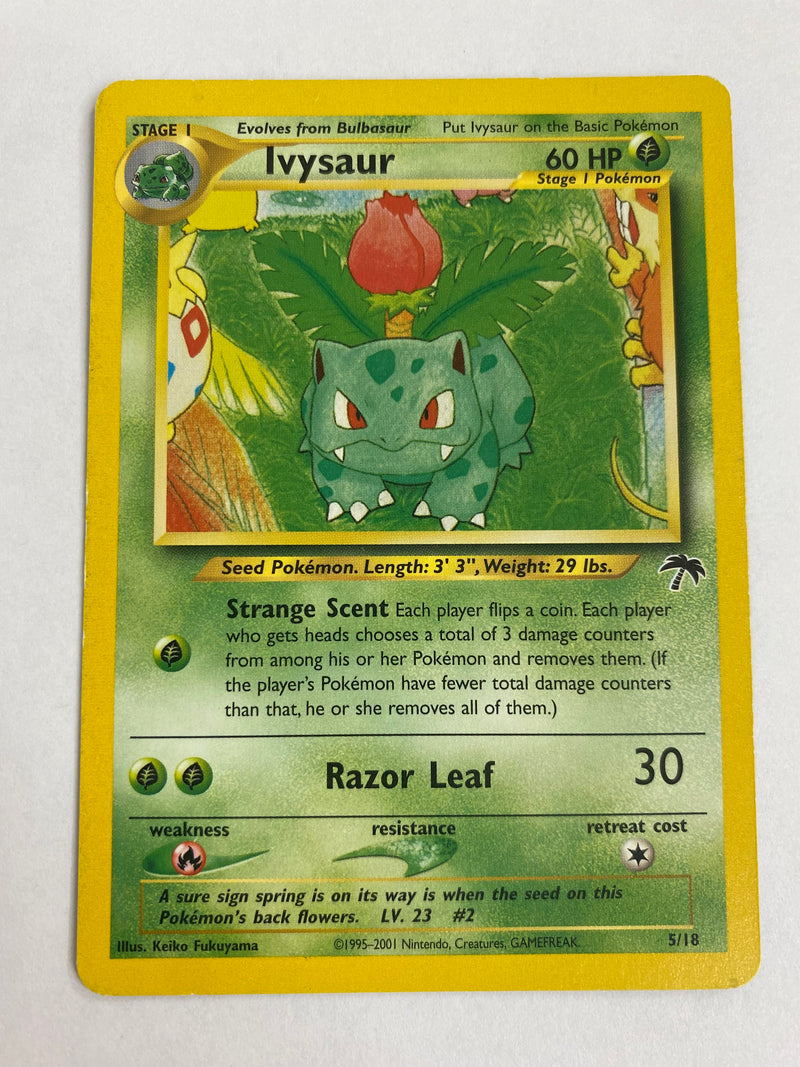 Ivysaur 5/18 Southern Islands Promo Non Holo Pokemon Card Near Mint