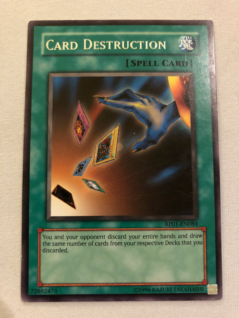 Yugioh Card Destruction RP01-EN084 Rare Near Mint