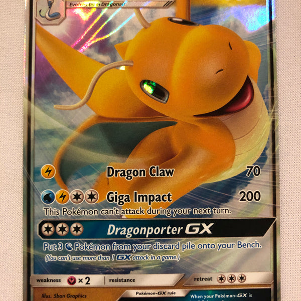 Dragonite GX (37/70) [Sun & Moon: Dragon Majesty]