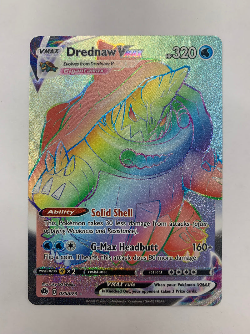 Drednaw VMAX 075/073 Pokemon Champion's Path Set HYPER RARE NM