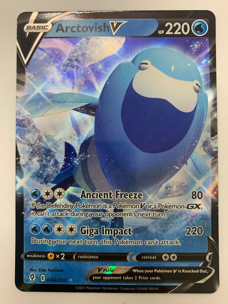 Arctovish V 048/203 Evolving Skies Full Art Ultra Rare Near Mint