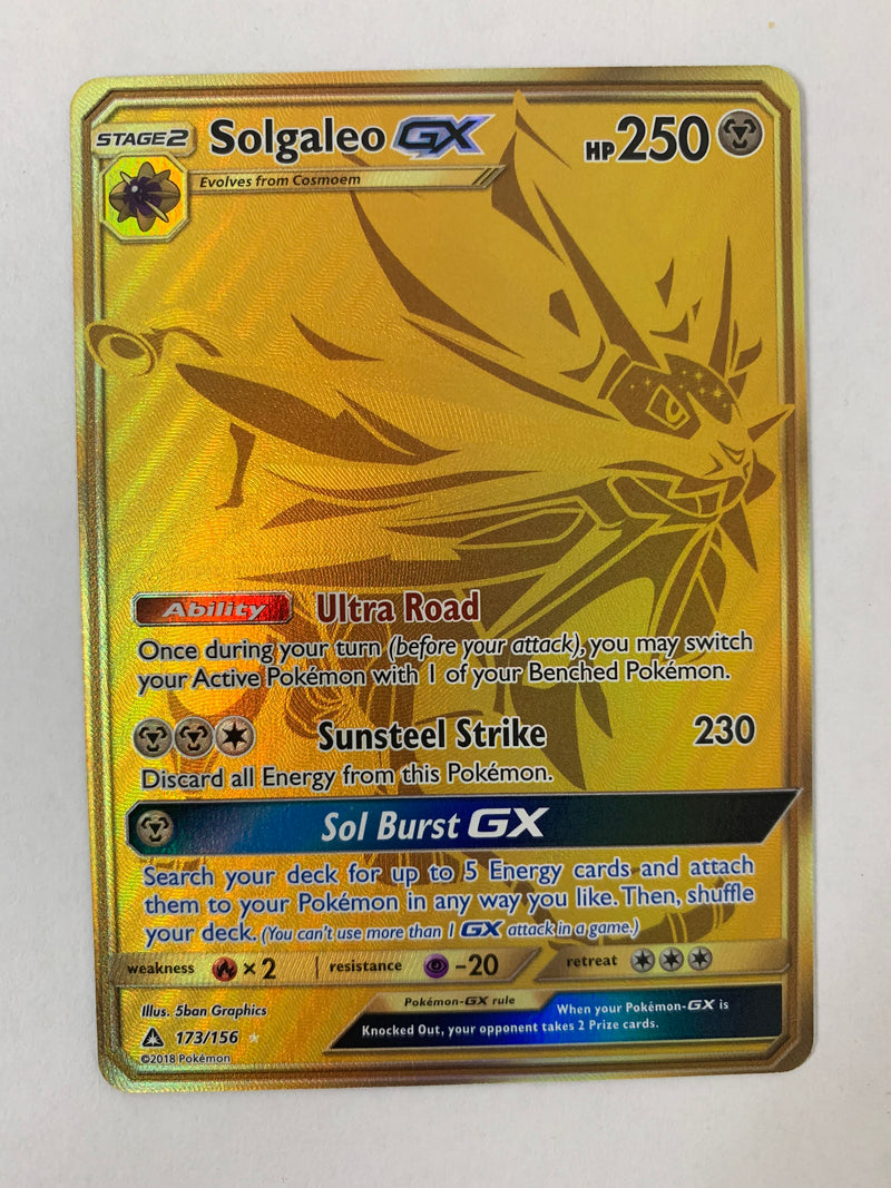 Solgaleo GX - 173/156 - Secret Rare - Pokemon » Pokemon Singles