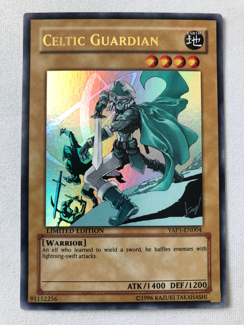 Yugioh Celtic Guardian YAP1-EN004 Ultra Rare Anniversary Edition Near