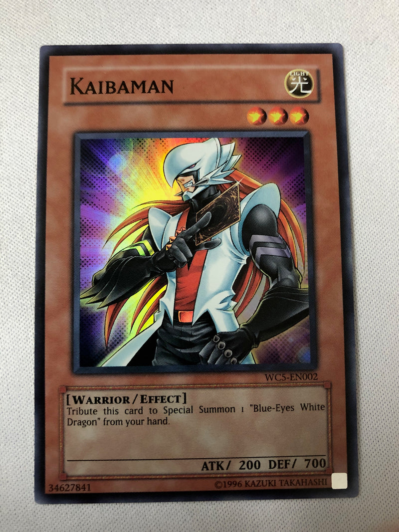 Yugioh Kaibaman WC5-EN002 Super Rare Near Mint