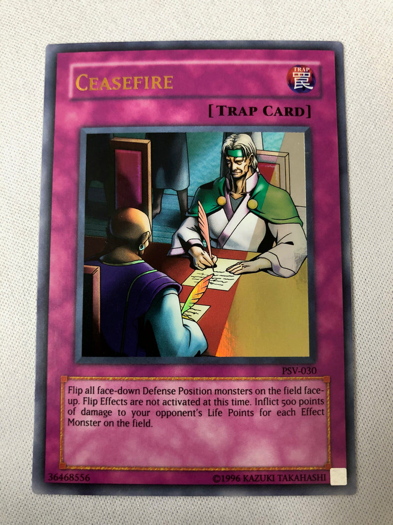 Yugioh Ceasefire PSV-030 Unlimited Edition Ultra Rare Near Mint