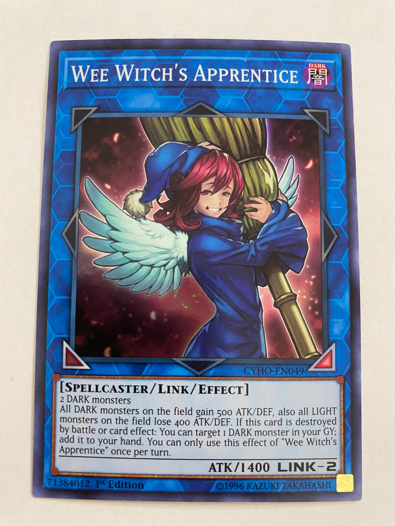 Yugioh Wee Witch’s Apprentice CYHO-EN049 1st Edition Super Rare NM