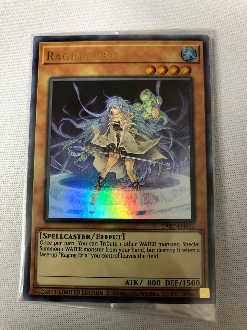 Yugioh Raging Eria LART-EN031 Limited Edition Ultra Rare SEALED