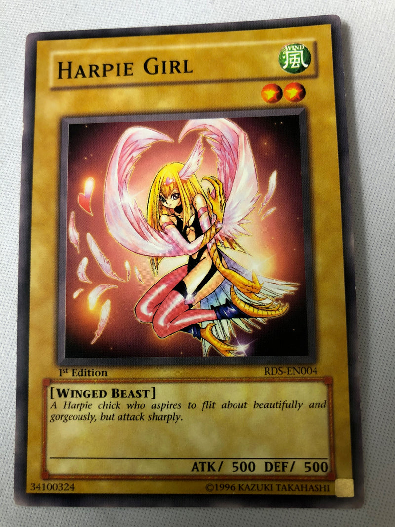 Yugioh Harpie Girl RDS-EN004 Common 1st Edition Near Mint