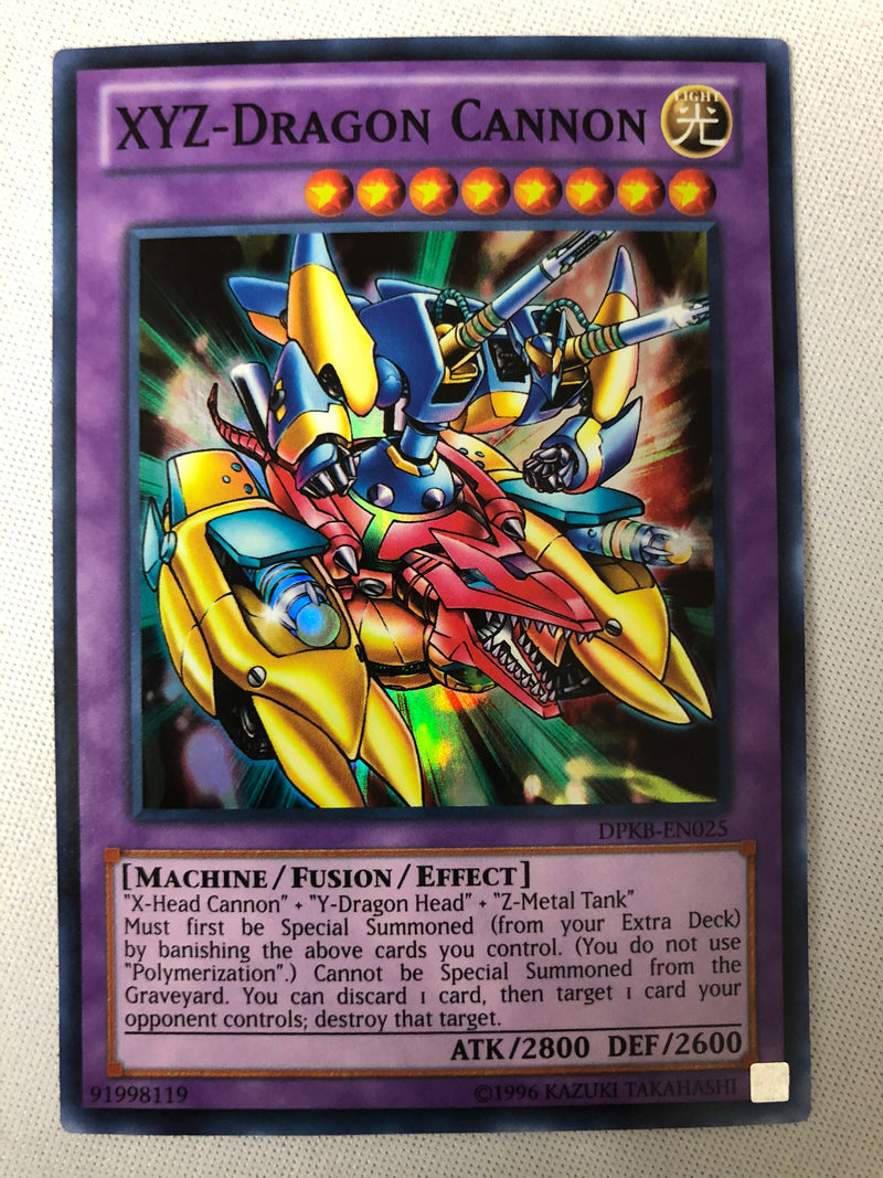 Yugioh XYZ-Dragon Cannon DPKB-EN025 Ultra Rare 1st Edition Near Mint