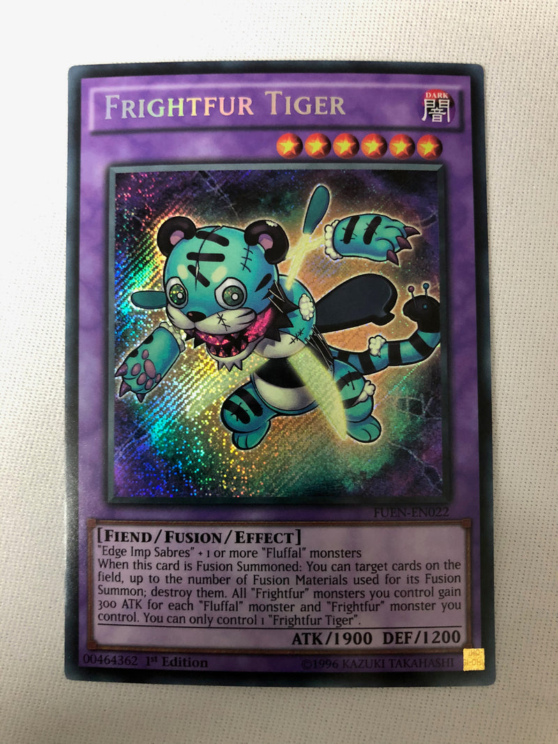 Yugioh Frightfur Tiger FUEN-EN022 Secret Rare 1st Edition Near Mint