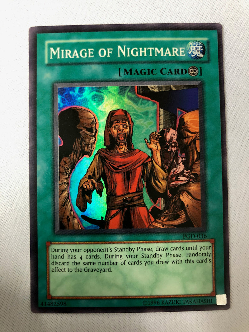 Yugioh Mirage of Nightmare PGD-036 Super Rare Unlimited Edition NM