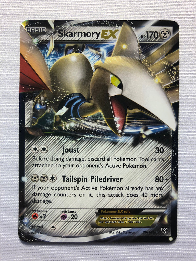 Skarmory EX 80/146 Holo Ultra Rare Pokemon Card Near Mint