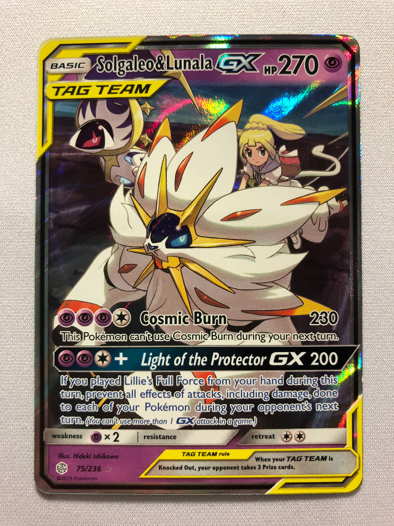 Solgaleo & Lunala GX - 75/236 - Ultra Rare