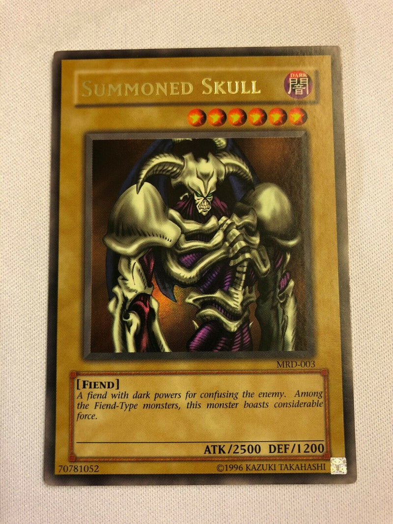 Yugioh Summoned Skull MRD-003 Ultra Rare Unlimited Edition Near Mint