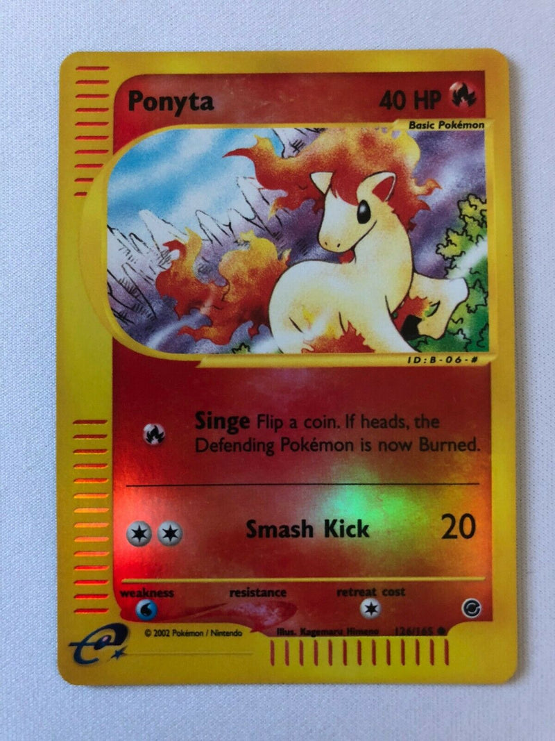 Ponyta 126/165 Reverse Holo Pokemon Card Near Mint