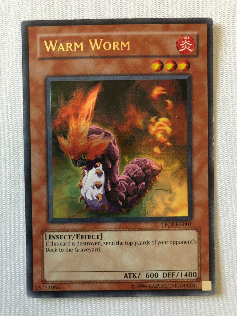 Yugioh Warm Worm TF04-EN001 Ultra Rare Near Mint